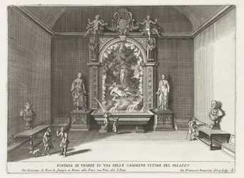 Venusbrunnen in der Villa d