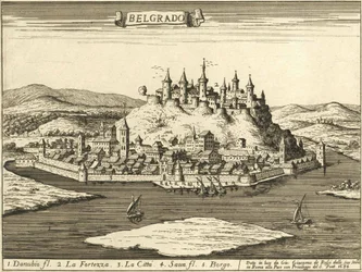 Festung Belgrad (Giovanni Giacomo De Rossi, 1683)