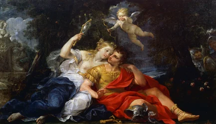 Rinald und Armida, Gemälde von Giovan Gioseffo dal Sole