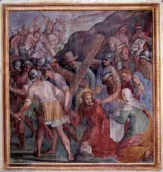 Passion Christi: Der Fall auf dem Weg nach Golgatha
