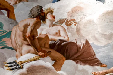 Neptun und Ceres (Detail)