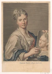Porträt der Künstlerin Rosalba Carriera