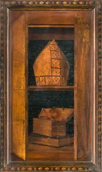 Lignaean-Kanonischer Chor, eingelegt von Giovanni Maria Platina 1484, oberer Stand