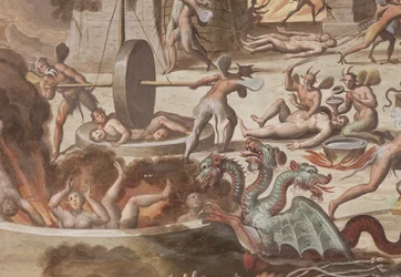 Hölle, 1614 (Detail)
