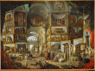Galerie der Ansichten des antiken Rom