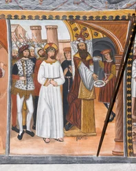 Geschichten der Passion Christi: Pilatus verurteilt Jesus und wäscht seine Hände