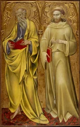 Die Heiligen Matthäus und Franziskus