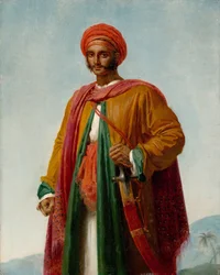 Studie für Porträt eines Indianers, ca. 1807