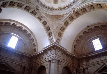 Innenansicht der Kirche von San Biagio (1518-1545)