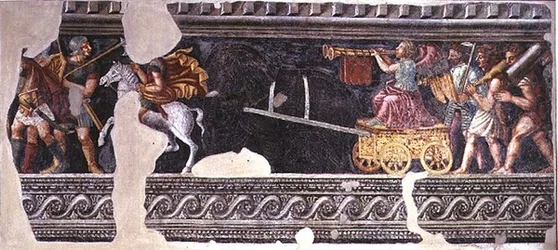Fragment einer Triumphszene