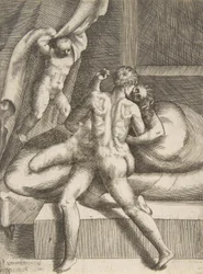 Apollo und Leucothea, aus 
