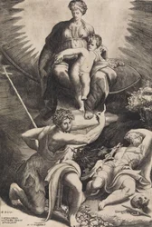 Die Vision des Heiligen Hieronymus