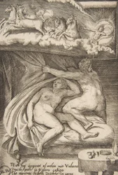 Venus und Mars entdeckt von Apollo, aus 