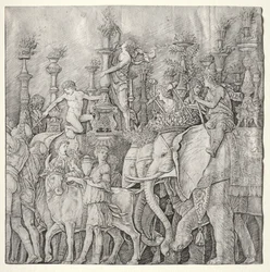 Die Triumphe Caesars: Die Elefanten