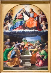 Krönung der Jungfrau oder Madonna von Monteluce, um 1525
