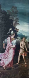 Minerva tadelt Amor
