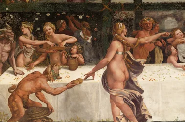 Hochzeitsfest von Amor und Psyche (Detail)