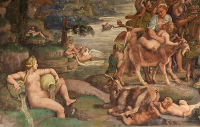 Hochzeitsfest von Amor und Psyche (Detail)