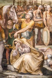 Kampf zwischen Horatiern und Kuratiern (Detail)
