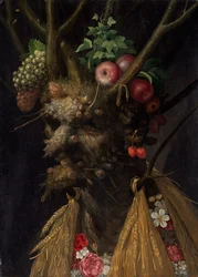 Vier Jahreszeiten in einem Kopf, ca. 1590