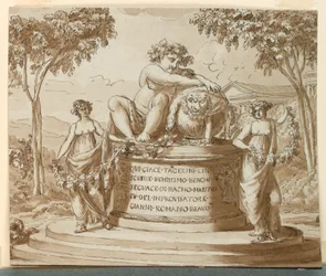 Grabdenkmal für den Dichter Tagerini