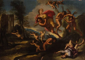 Boreas entführt Orithyia