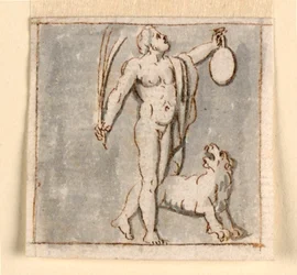 Dionysos mit Panther