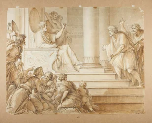 Moses konfrontiert den Pharao