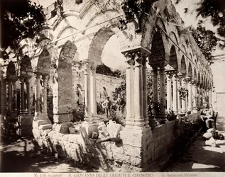 Kreuzgang der Kirche San Giovanni degli Eremiti in Palermo