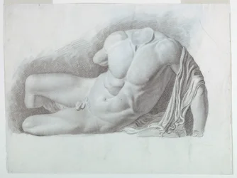 Akademische Studie einer klassischen Aktfigur