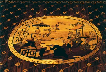 Chinesisch inspirierte Szene (Detail)