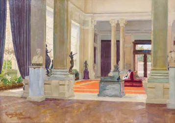 Die Nationalgalerie für moderne Kunst. Eingangssaal