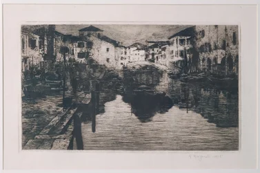 Der Fischmarktkanal in Chioggia