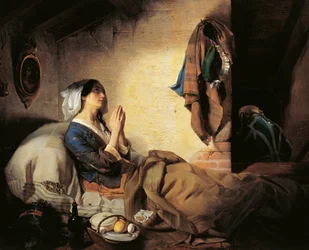 Verlassene oder gefallene Frau
