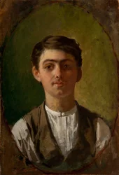 Selbstporträt, 1885-1886