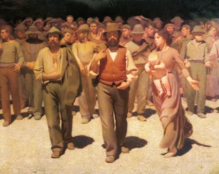 Der vierte Stand (Detail)