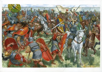Die Schlacht von Gergovia