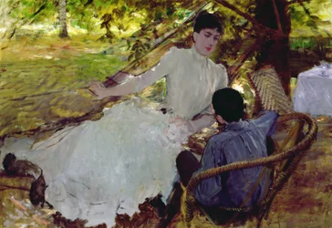 In der Hängematte II, 1884