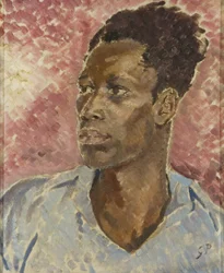 Kopfstudie eines Schwarzen Mannes, um 1935
