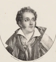 Porträt des Komponisten François Charles Mansui 1785-1847