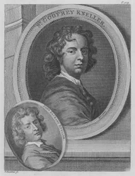 Sir Godfrey Kneller und John Zacharias Kneller, deutsche Künstler in England