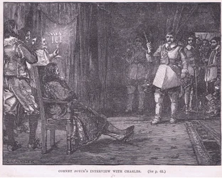 Interview von Cornet Joyce mit Karl I., 1647 n. Chr.