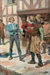 Illustration für Westward Ho! von Charles Kingsley