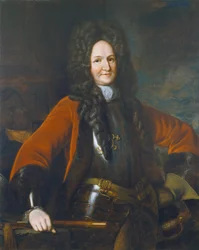 General Hugh Mackay, getötet in der Schlacht von Steenkirk 1692 während des Neunjährigen Krieges