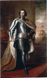 Porträt von Peter dem Großen (Peter I. von Russland)