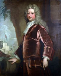 Porträt von Admiral Sir John Norris