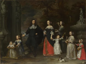 Eine Familiengruppe