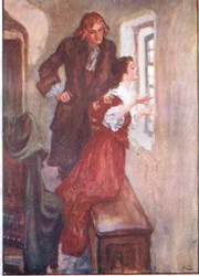 Dreimal atmen, aus Lorna Doone, veröffentlicht von W & R Chambers Ltd, 1921