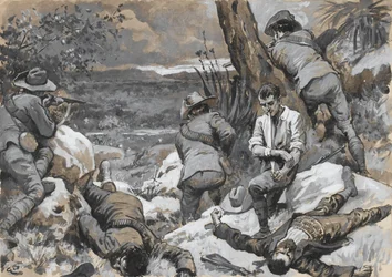 Der Burenangriff auf Caesars Lager: Eine heiße Ecke mit den Border Mounted Rifles