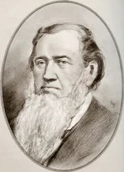 Brigham Young, aus Living Biographies of Religious Leaders